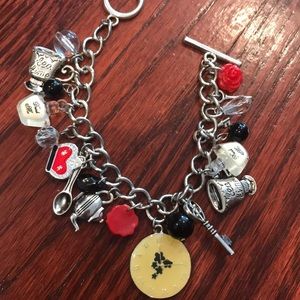 NWT Alice in Wonderland Charm Bracelet